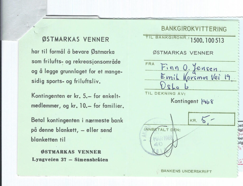 Finn Jensen betalte sin første kontingent i 1966.